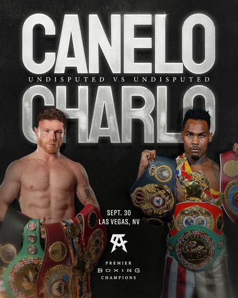 Canelo Alvarez vs. Charlo fight date, start time. The broadcast is set to start at 9 p.m. ET / 2 a.m. UK, with the main event expected at around 11 p.m. ET / 4 a.m. UK. However the time of the Canelo vs. Charlo fight may change depending on the length of the fights on the undercard.